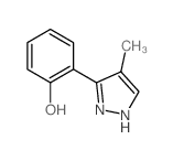 (6Z)-6-(4-methyl-1,2-dihydropyrazol-3-ylidene)cyclohexa-2,4-dien-1-one结构式