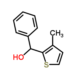 (3-Methyl-2-thienyl)(phenyl)methanol结构式