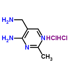 4-AMINO-5-AMINOMETHYL-2-METHYLPYRIMIDINE, DIHYDROCHLORIDE structure