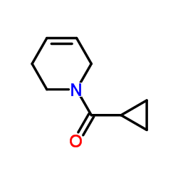 Pyridine, 1-(cyclopropylcarbonyl)-1,2,3,6-tetrahydro- (9CI) structure