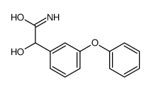 Benzeneacetamide,-alpha--hydroxy-3-phenoxy- Structure