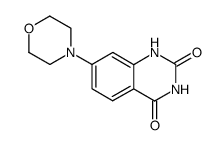 7-morpholin-4-yl-1H-quinazoline-2,4-dione Structure