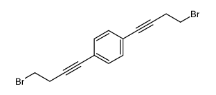 1,4-bis(4-bromobut-1-yn-1-yl)benzene Structure