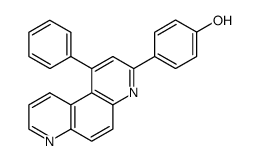 4-(1-Phenyl-[4,7]phenanthrolin-3-yl)-phenol Structure