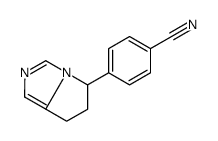 4-(6,7-dihydro-5H-pyrrolo[1,2-c]imidazol-5-yl)benzonitrile结构式