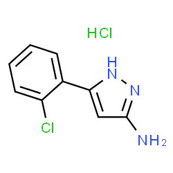 5-(2-Chloro-phenyl)-2H-pyrazol-3-ylaminehydrochloride picture