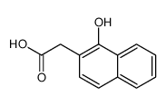 2-(1-hydroxynaphthalen-2-yl)acetic acid结构式