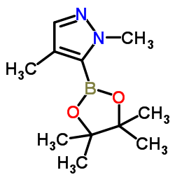 1,4-二甲基-5-(4,4,5,5-四甲基-1,3,2-二噁硼烷-2-基)-1H-吡唑图片