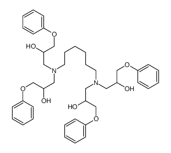 1-[6-[bis(2-hydroxy-3-phenoxy-propyl)amino]hexyl-(2-hydroxy-3-phenoxy- propyl)amino]-3-phenoxy-propan-2-ol picture