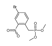 Dimethyl (4-bromo-2-nitrobenzyl)phosphonate Structure