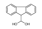 9H-fluoren-9-ylmethanediol结构式