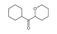 cyclohexyl(oxan-2-yl)methanone结构式