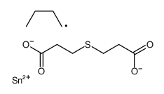 2-butyl-1,3,7,2-dioxathiastannecane-4,10-dione结构式