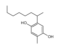2-methyl-5-octan-2-ylbenzene-1,4-diol结构式