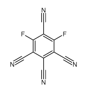 4,6-difluorobenzene-1,2,3,5-tetracarbonitrile Structure