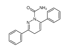 3,6-diphenyl-1,4-dihydropyridazine-1-carboxamide结构式