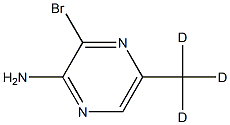 2-Amino-3-bromo-5-(methyl-d3)-pyrazine图片