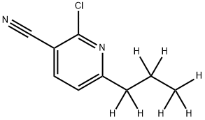 2-Chloro-3-cyano-6-(n-propyl-d7)pyridine图片