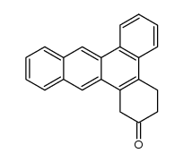 2-oxo-1,2,3,4-tetrahydrodibenz[a,c]anthracene Structure