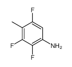 Benzenamine, 2,3,5-trifluoro-4-methyl- (9CI) Structure