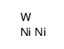 nickel,tungsten (4:1) Structure