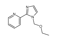 2-(1-(ethoxymethyl)-1H-imidazol-2-yl)pyridine Structure