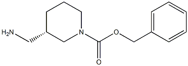 (S)-1-Cbz-3-(aMinoMethyl)piperidine structure