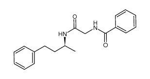N-(2-oxo-2-(4-phenylbutan-2-ylamino)ethyl)benzamide结构式