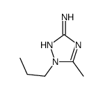 5-methyl-1-propyl-1H-1,2,4-triazol-3-amine(SALTDATA: FREE) Structure