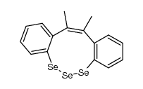 12,13-dimethyldibenzo[d,h]-1,2,3-triselenonine结构式