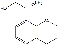 (2R)-2-AMINO-2-CHROMAN-8-YLETHAN-1-OL结构式