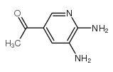 Ethanone, 1-(5,6-diamino-3-pyridinyl)- (9CI)结构式