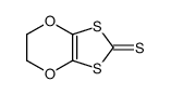 5,6-dihydro-[1,3]dithiolo[4,5-b][1,4]dioxine-2-thione结构式