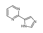 2-(1H-imidazol-5-yl)pyrimidine Structure