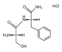 L-SERYL-L-PHENYLALANINAMIDE HYDROCHLORIDE structure