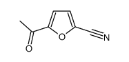 5-乙酰基呋喃-2-甲腈结构式
