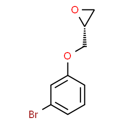 2R)-2-[(3-broMophenoxy)Methyl]-oxirane Structure