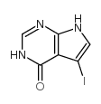 5-IODO-3,7-DIHYDROPYRROLO[2,3-D]PYRIMIDIN-4-ONE Structure