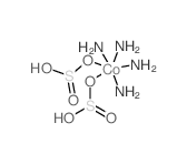 azanide; cobalt; sulfurous acid structure