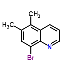 8-Bromo-5,6-dimethylquinoline Structure