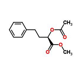 (αR)-Acetyloxybenzenebutanoic Acid Methyl Ester structure