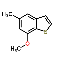 7-Methoxy-5-methyl-1-benzothiophene Structure