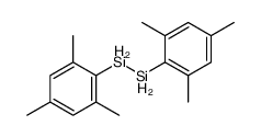 (2,4,6-trimethylphenyl)-(2,4,6-trimethylphenyl)silylsilane Structure