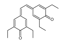 4-[2-(3,5-diethyl-4-oxocyclohexa-2,5-dien-1-ylidene)ethylidene]-2,6-diethylcyclohexa-2,5-dien-1-one Structure