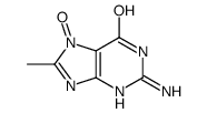 8-methylguanine 7-oxide structure