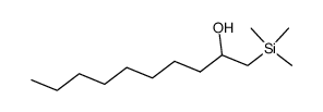 1-(trimethylsilyl)decan-2-ol结构式