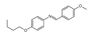 N-(4-butoxyphenyl)-1-(4-methoxyphenyl)methanimine结构式