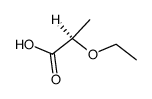 (-)-α-ethoxy-propionic acid Structure