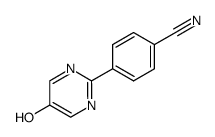 Benzonitrile, 4-(5-hydroxy-2-pyrimidinyl)- (9CI) picture