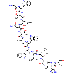 (D-Thr6,D-Trp8.9,L-Talaninol15)-Galanin (1-15) Structure